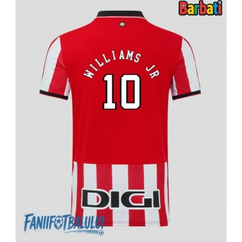 Athletic Bilbao Nico Williams #10 Tricou Fotbal Replică 2025-26 Barbati Acasa